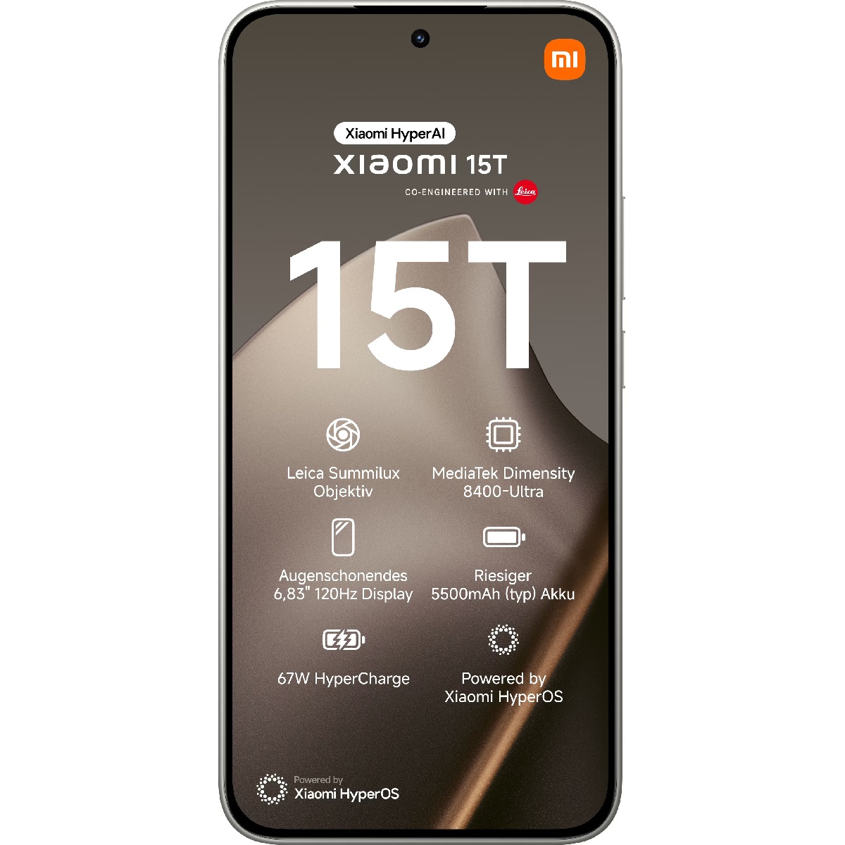 Xiaomi 15T 5G 12GB/256GB, grey