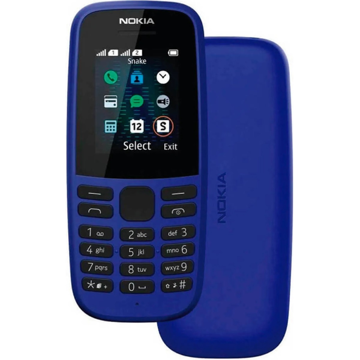 Nokia 105 Dual-SIM, cyan 2019 (EU)