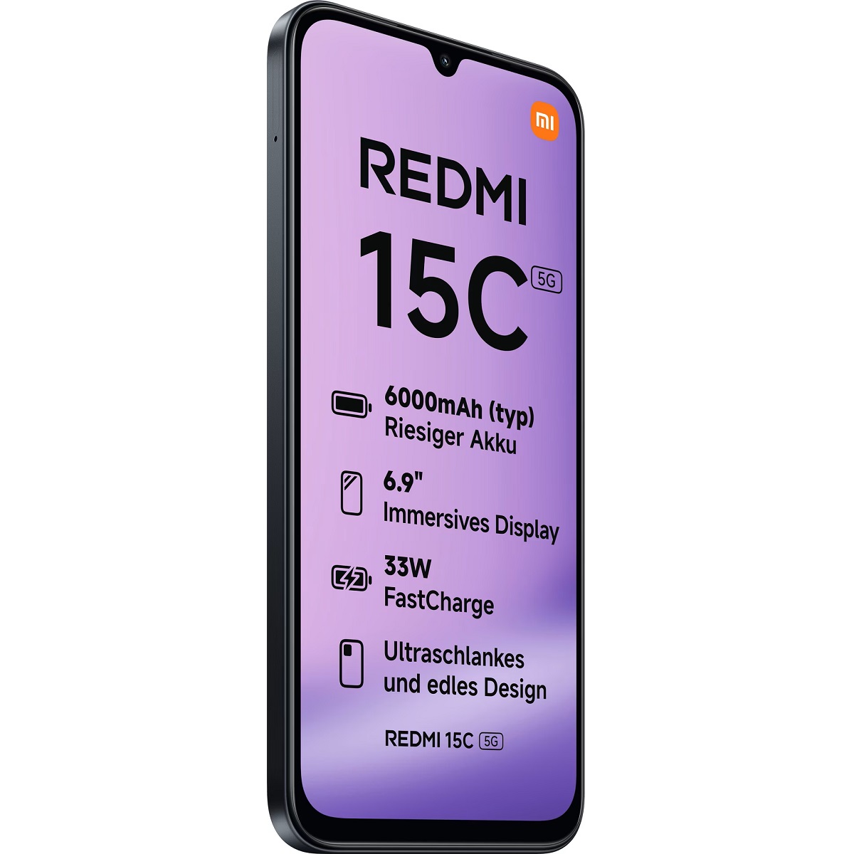 Xiaomi Redmi 15C 5G 4GB/128GB, black