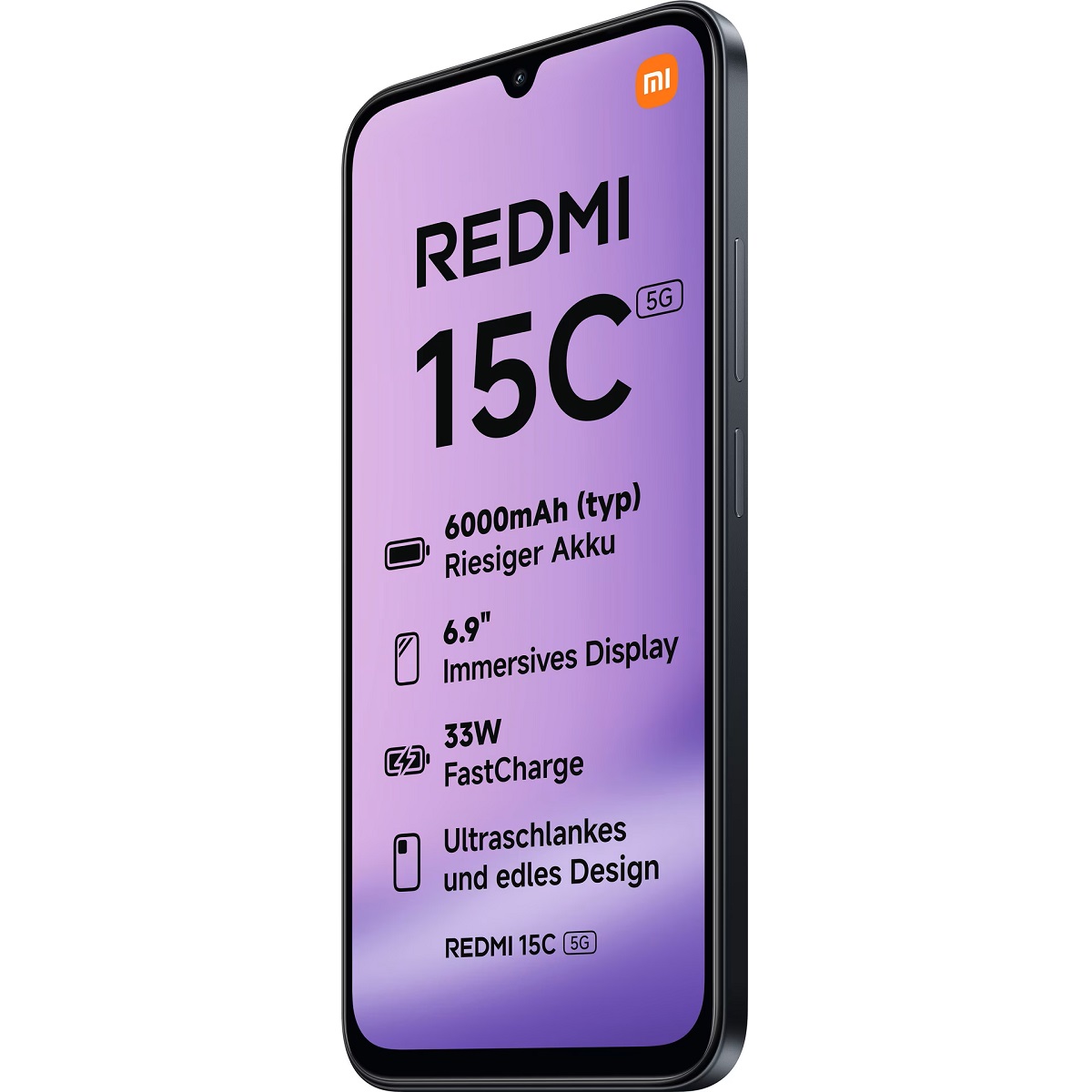 Xiaomi Redmi 15C 5G 4GB/128GB, black