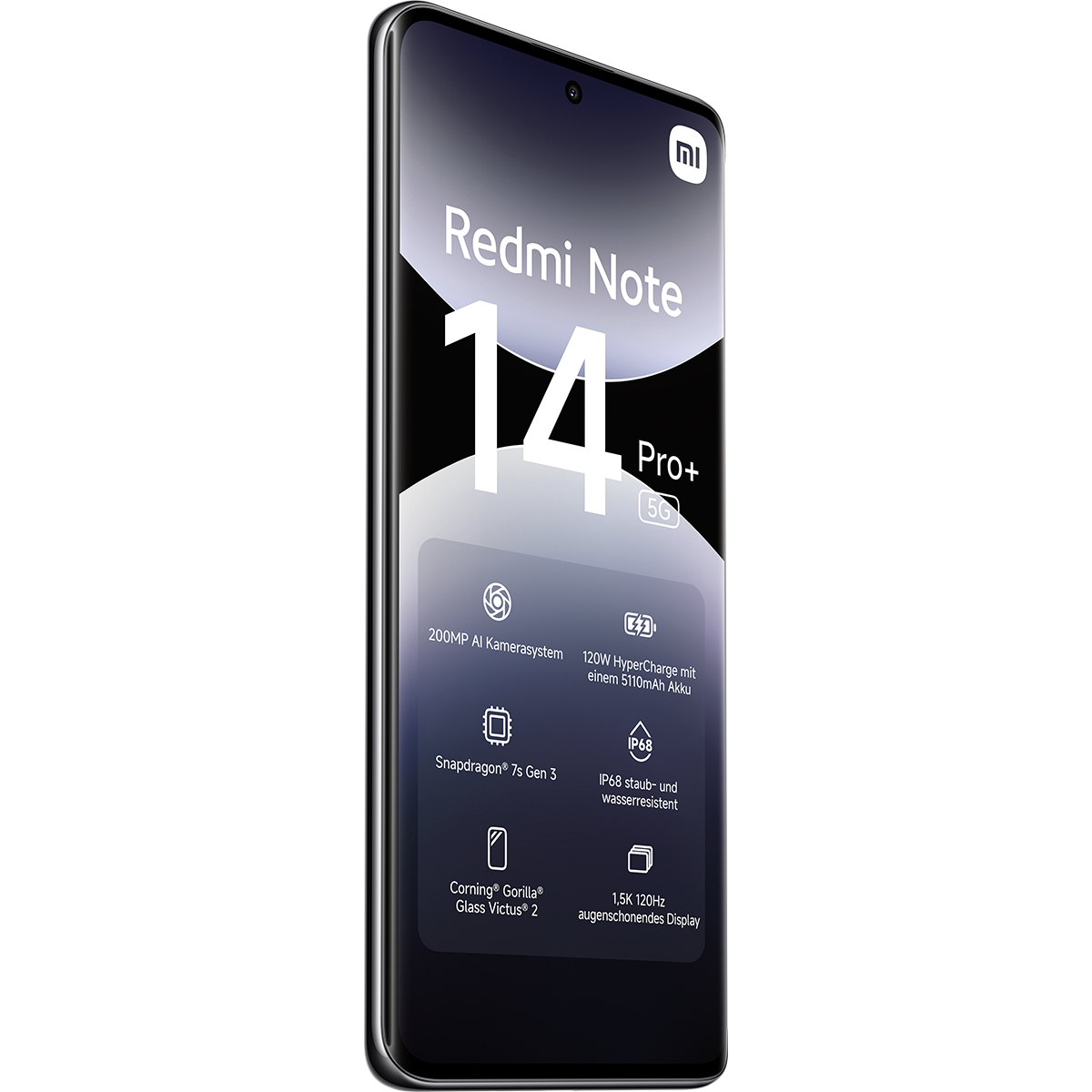 Xiaomi Redmi Note 14 Pro+ 5G 8GB/256GB, black (EU)