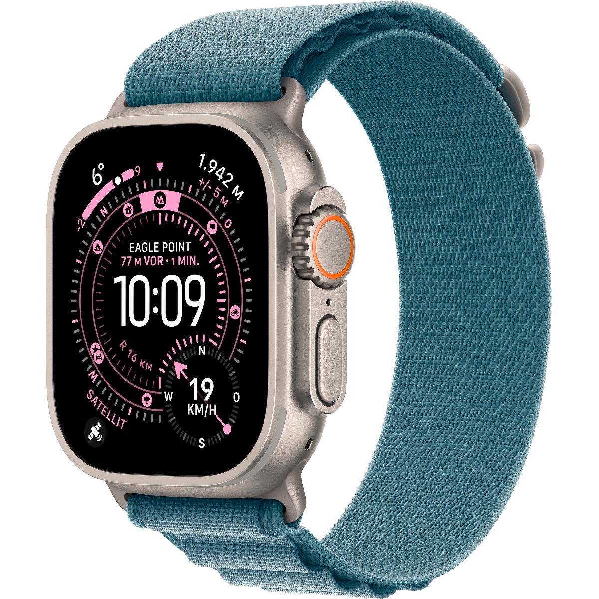 Apple Watch Ultra 3 LTE 49mm Titan,natual (MEWM4)