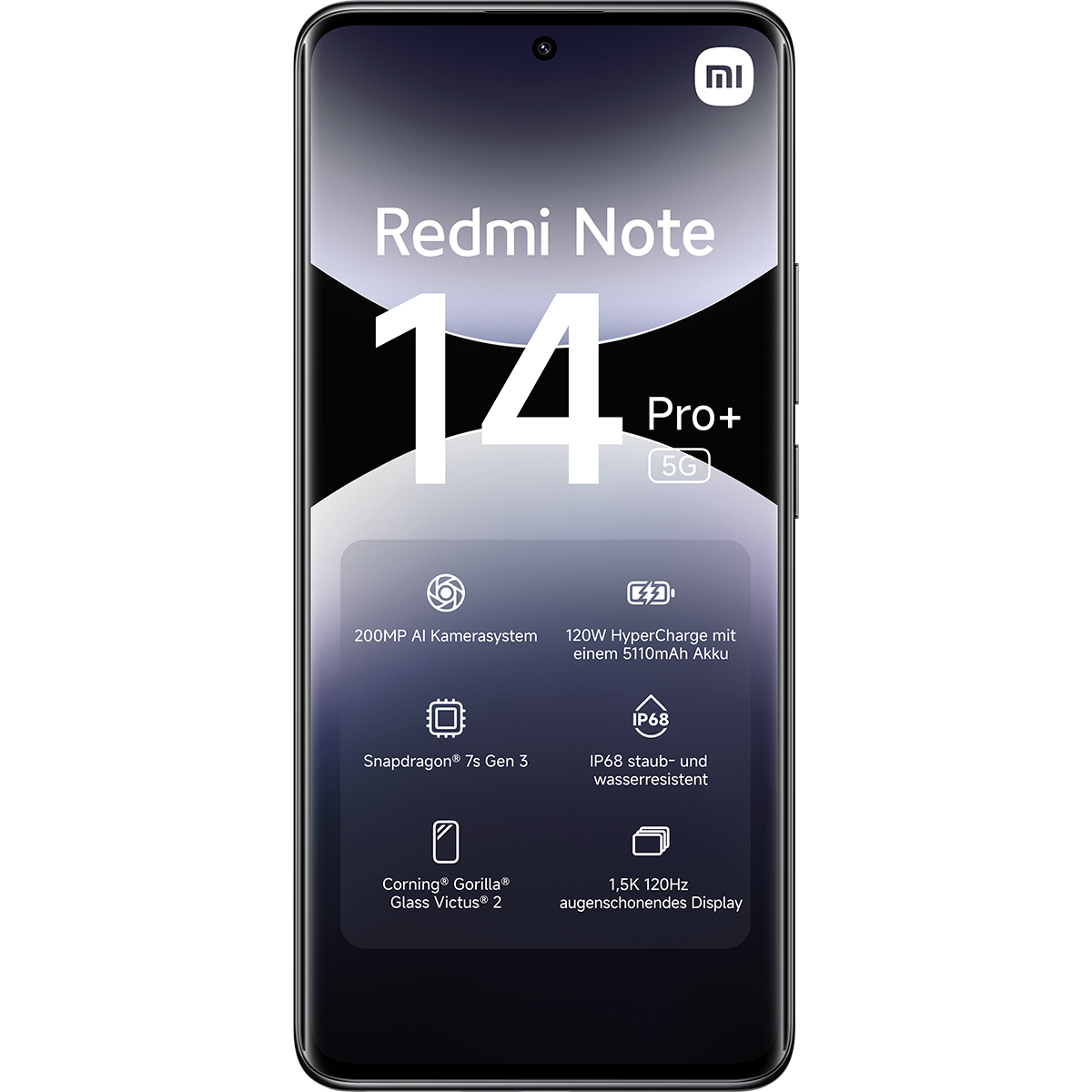Xiaomi Redmi Note 14 Pro+ 5G 8GB/256GB, black (EU)