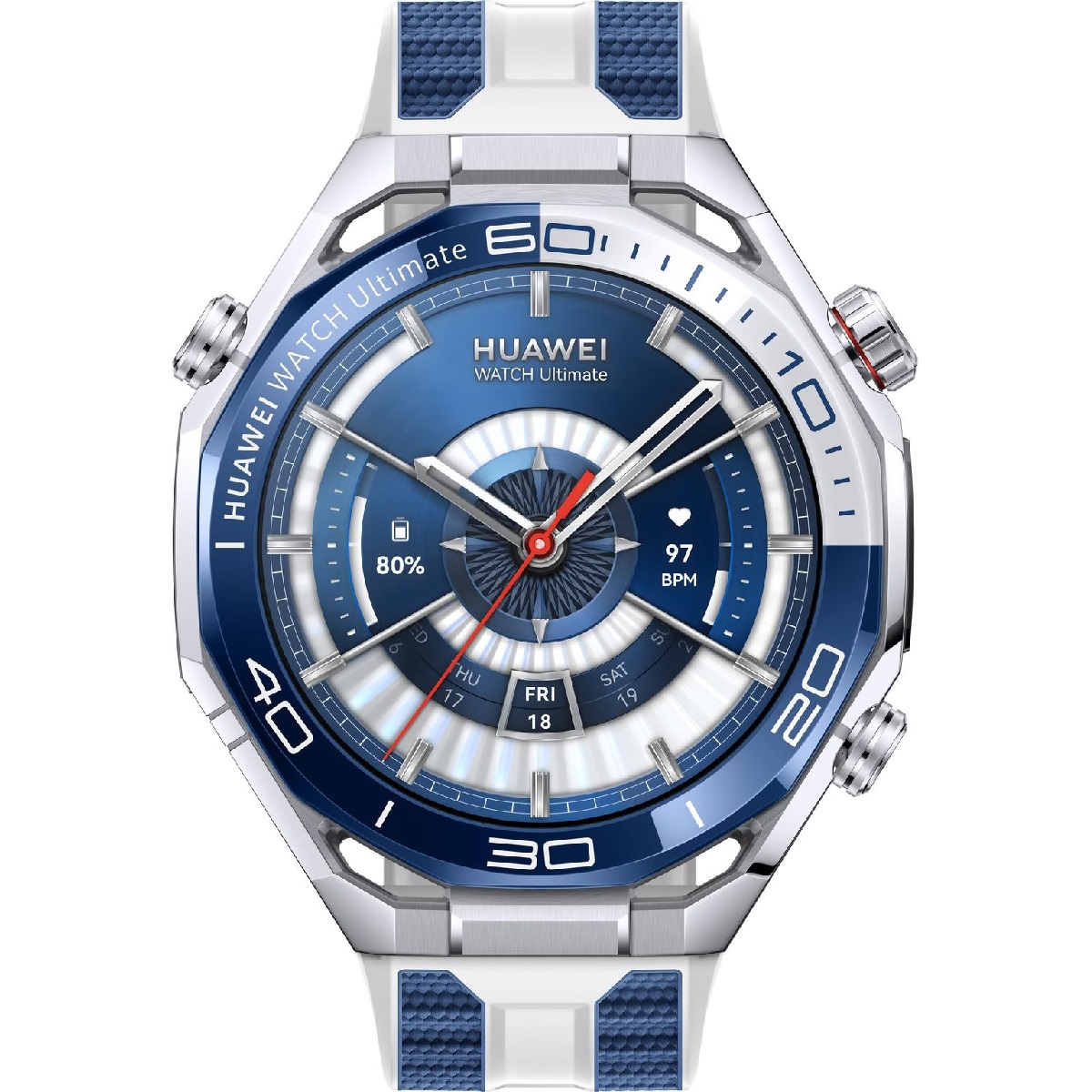 Huawei Watch Ultimate 2 (March-B29), blue-white