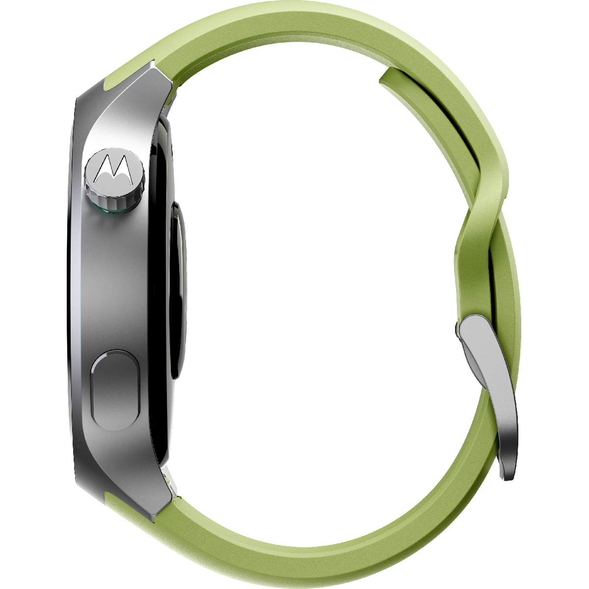 Motorola Watch 2, silver + herbal garden band