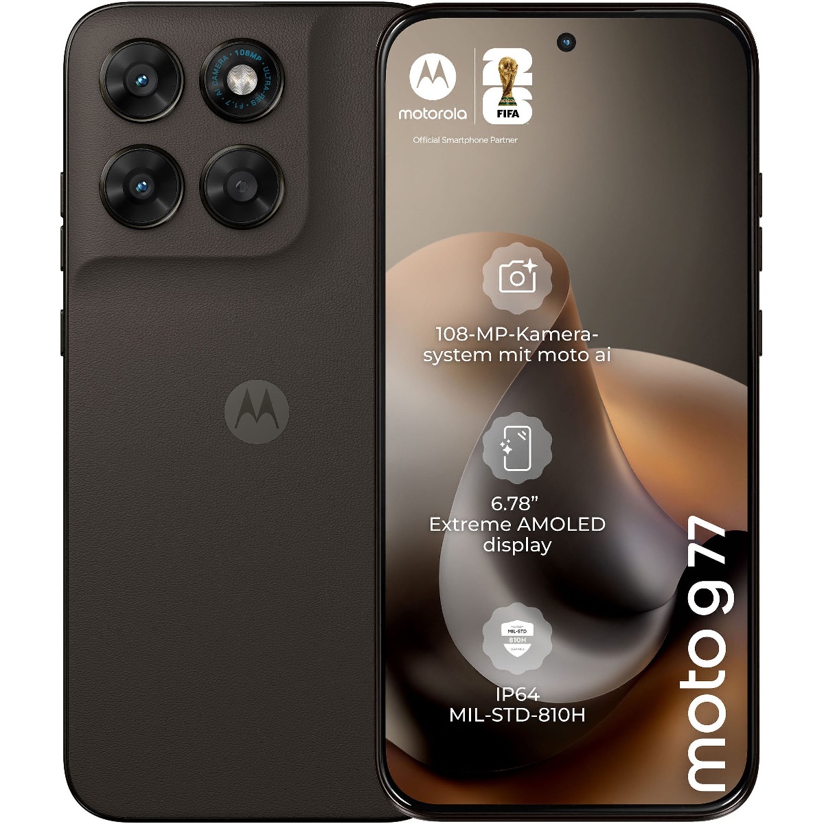 Motorola Moto G77 5G 256GB, black olive