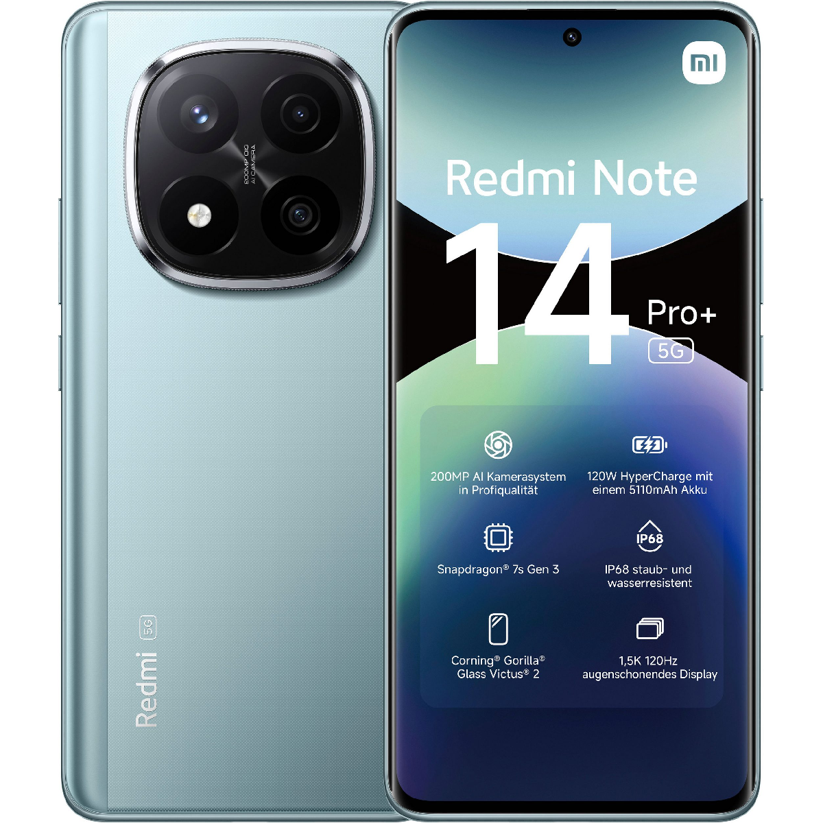 Xiaomi Redmi Note 14 Pro+ 5G 512GB, blue (EU)