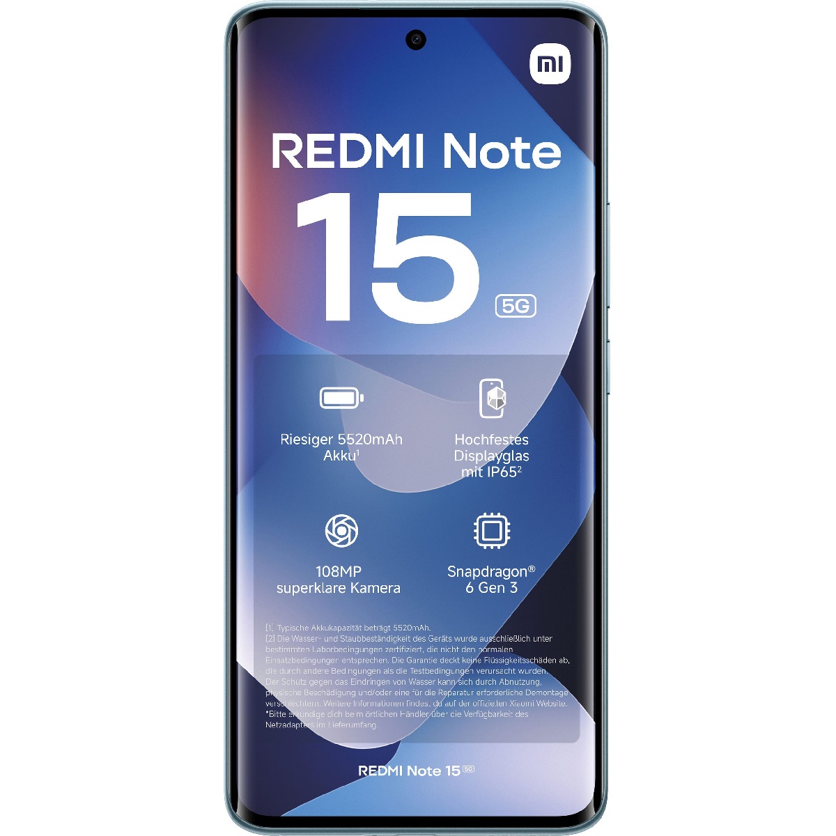 Xiaomi Redmi Note 15 5G 8GB/256GB, blue (EU)