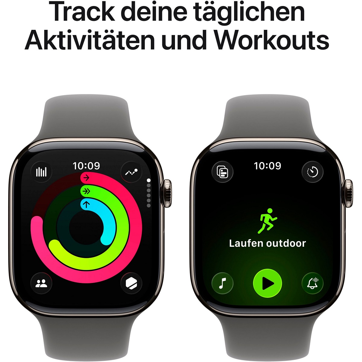 Apple Watch S11 LTE 42mm Titan, natural (MF8M4)