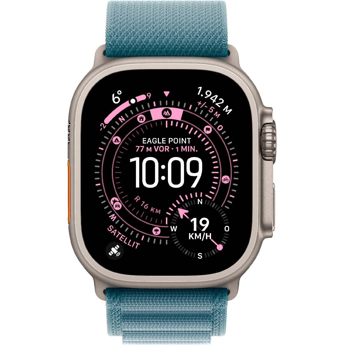 Apple Watch Ultra 3 LTE 49mm Titan,natual (MEWM4)