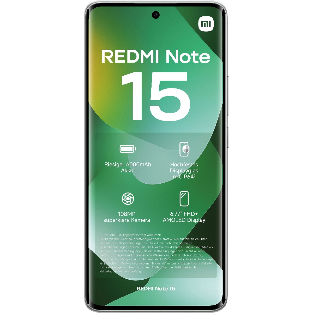 Xiaomi Redmi Note 15 6GB/128GB, green (EU)