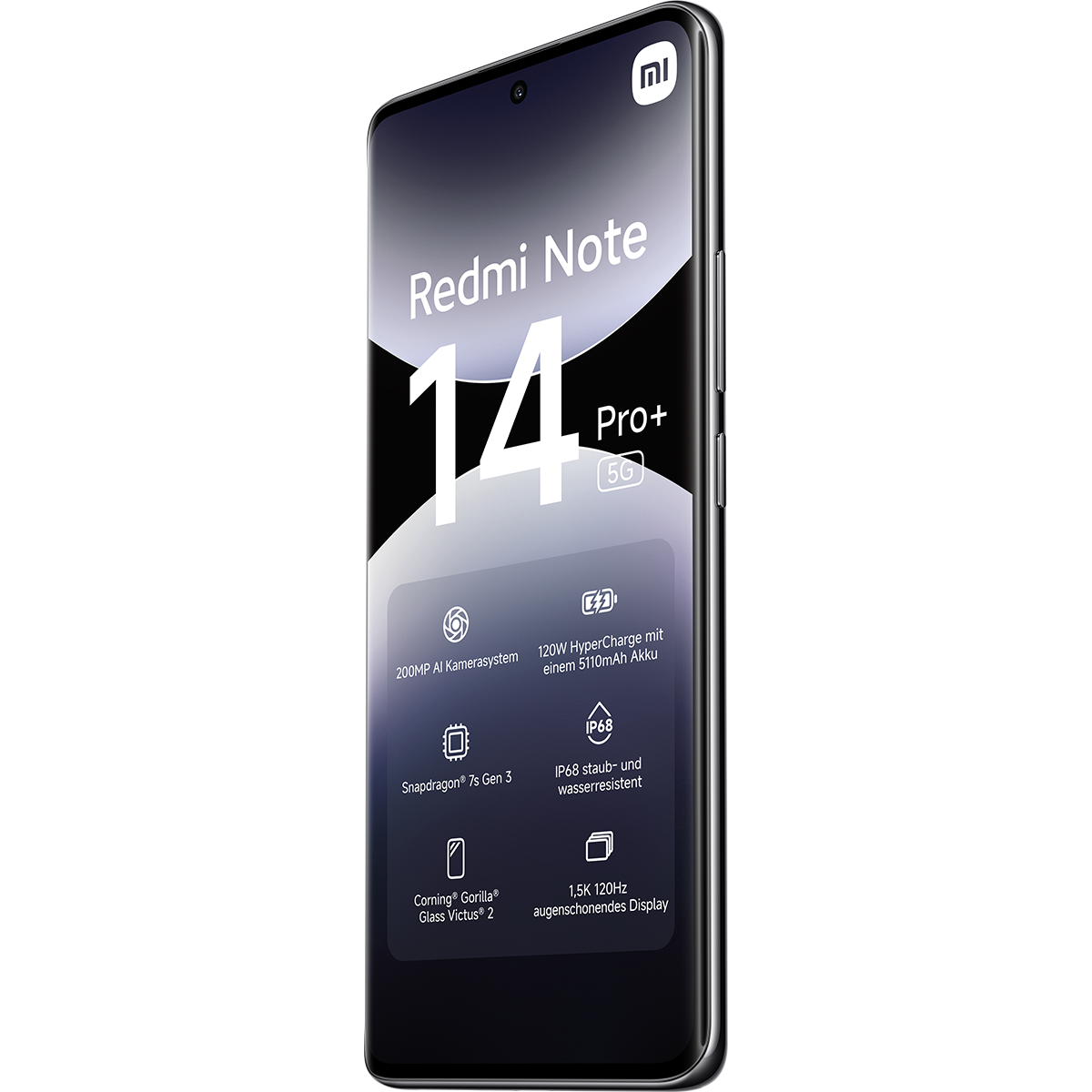 Xiaomi Redmi Note 14 Pro+ 5G 8GB/256GB, black (EU)