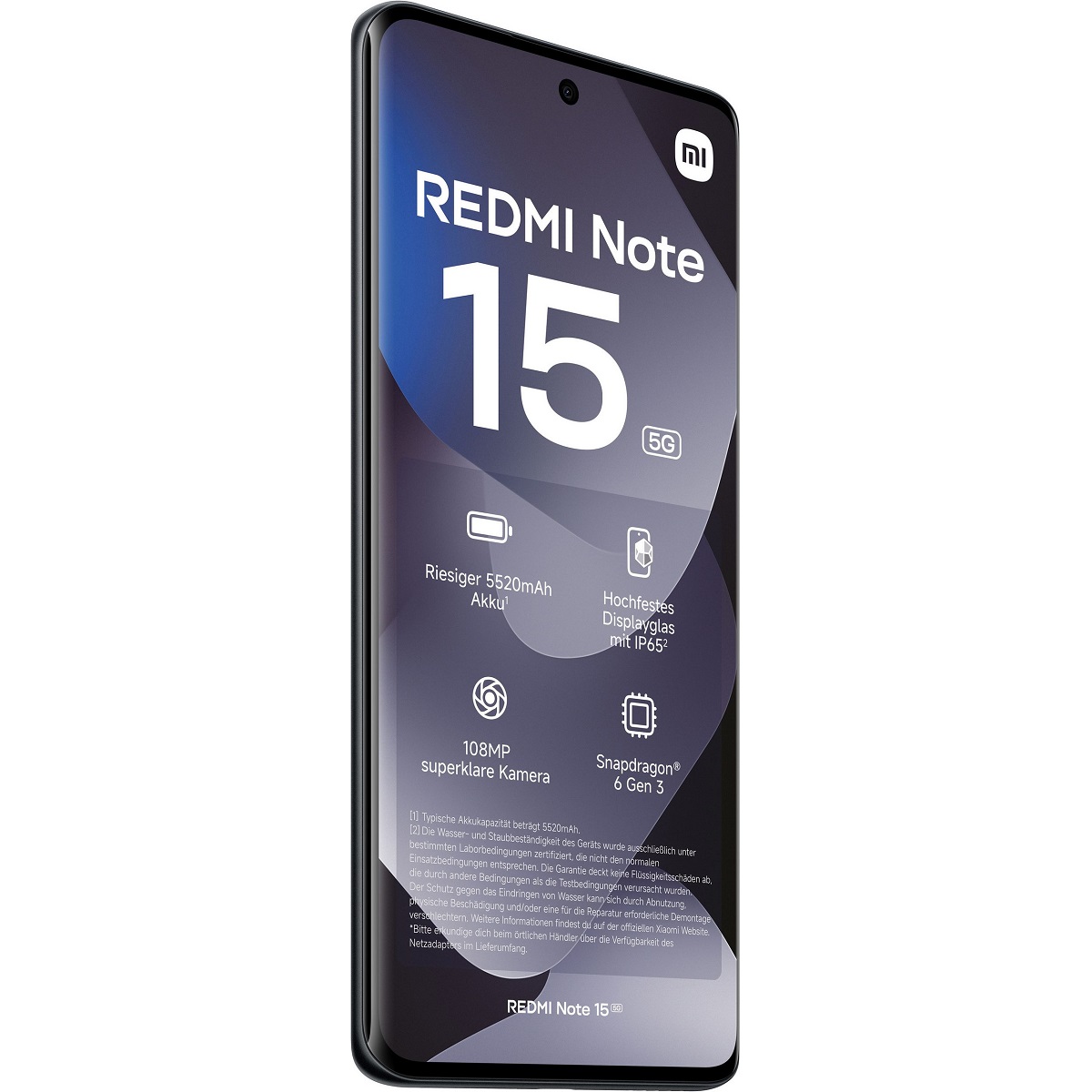 Xiaomi Redmi Note 15 5G 8GB/256GB, black (EU)
