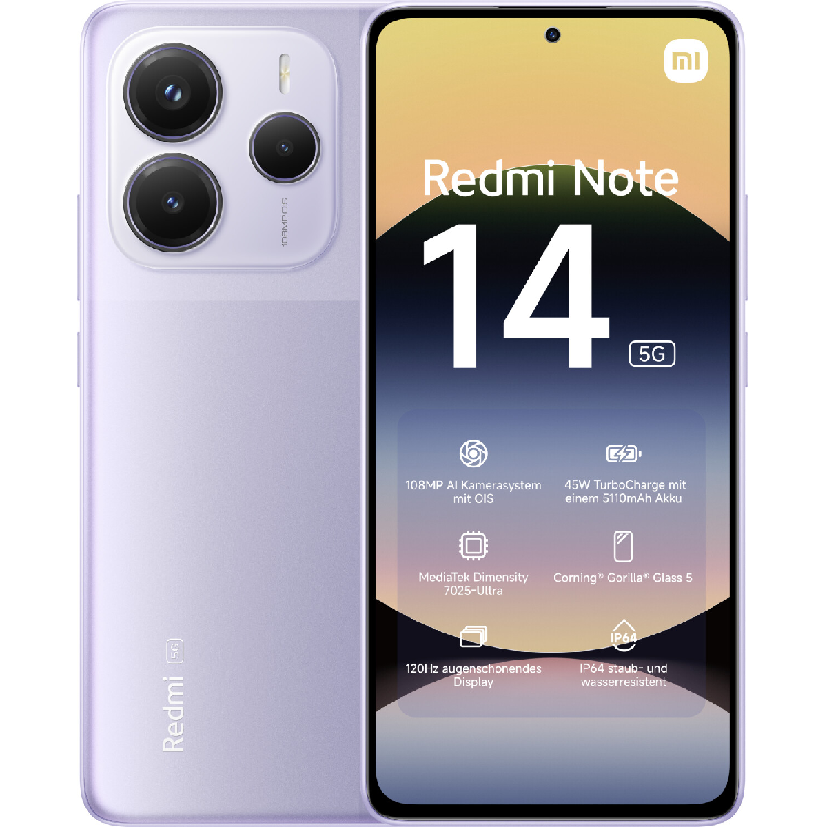 Xiaomi Redmi Note 14 5G 6GB/128GB, purple (EU)