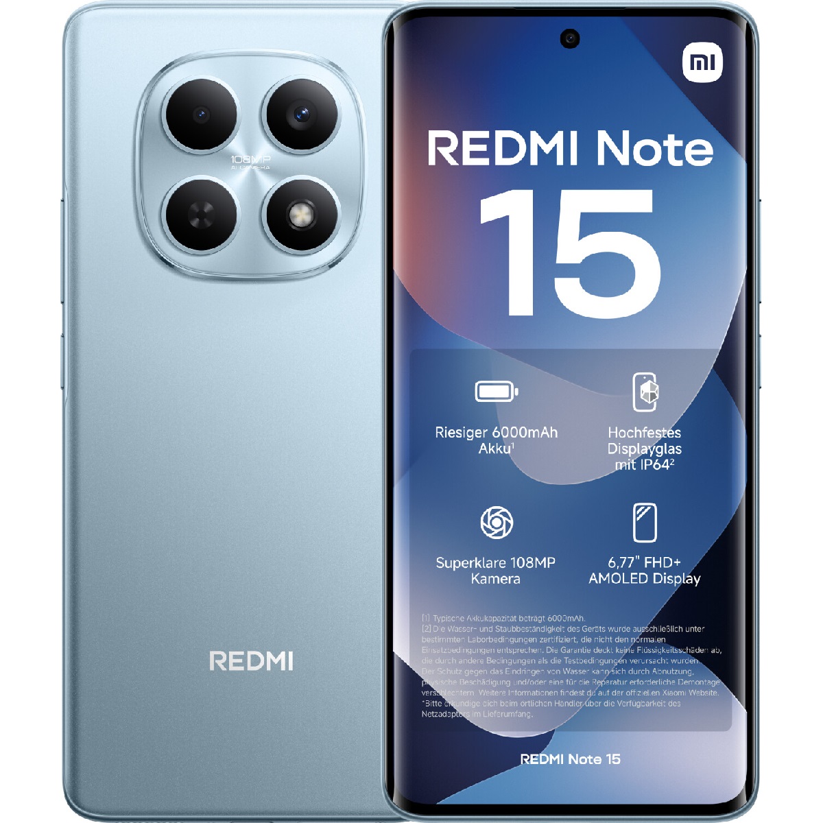 Xiaomi Redmi Note 15 6GB/128GB, blue (EU)