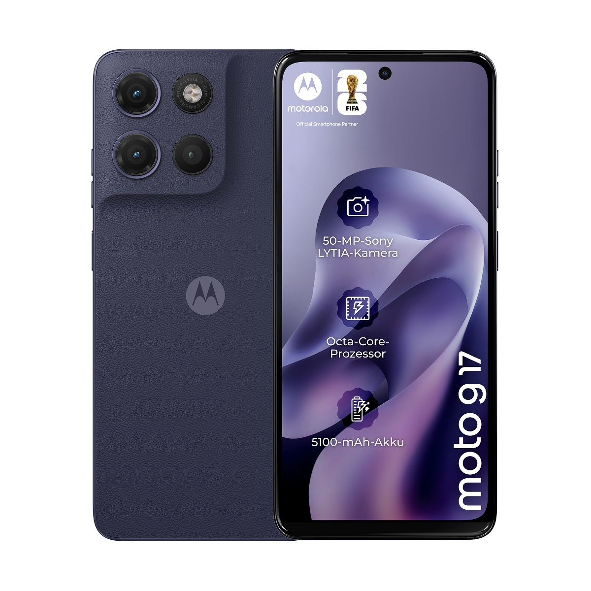 Motorola Moto G17 128GB, evening blue