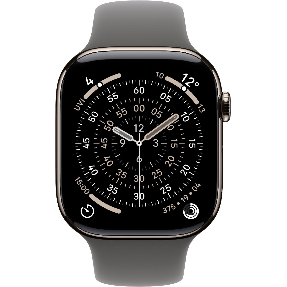 Apple Watch S11 LTE 42mm Titan, natural (MF8M4)