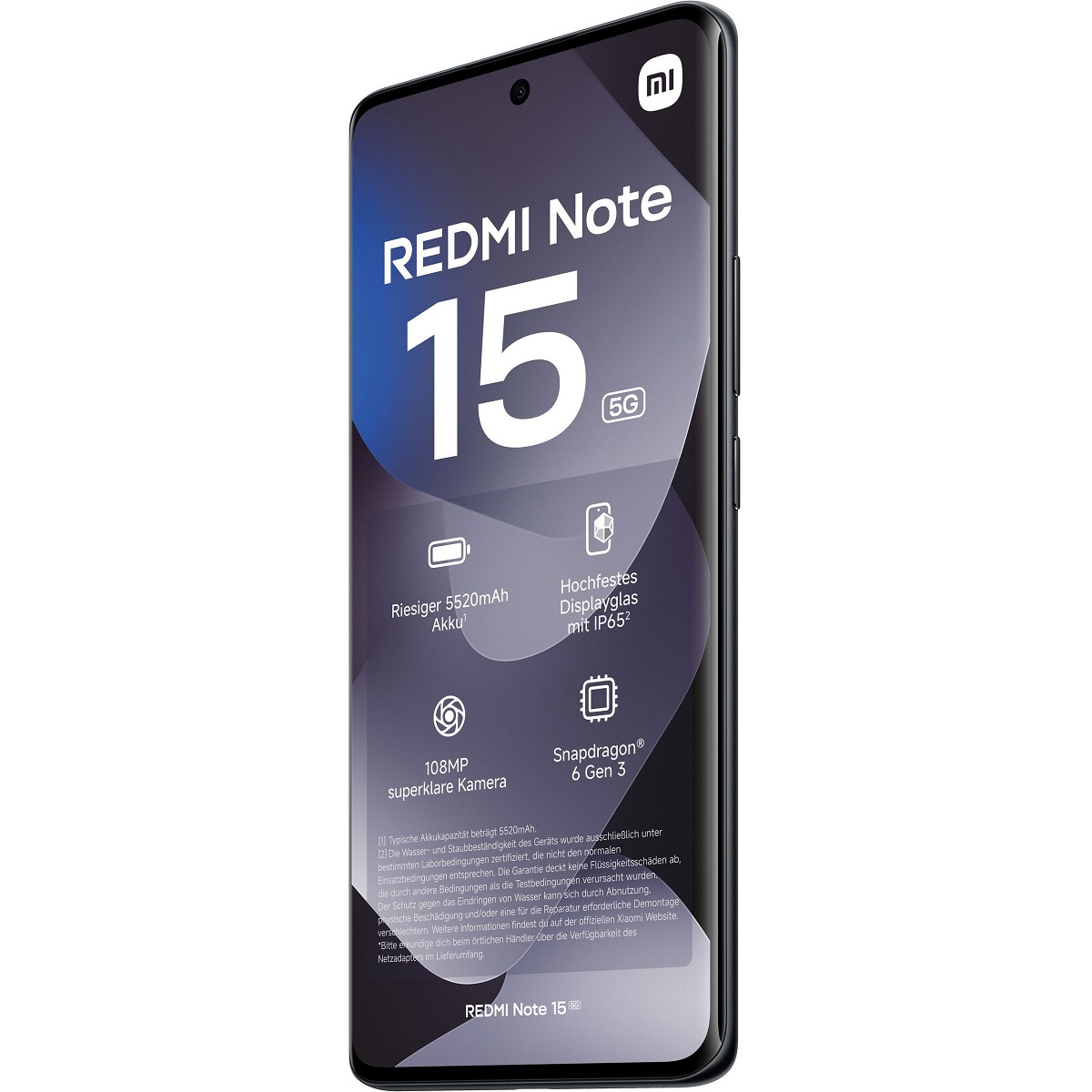 Xiaomi Redmi Note 15 5G 8GB/256GB, black (EU)