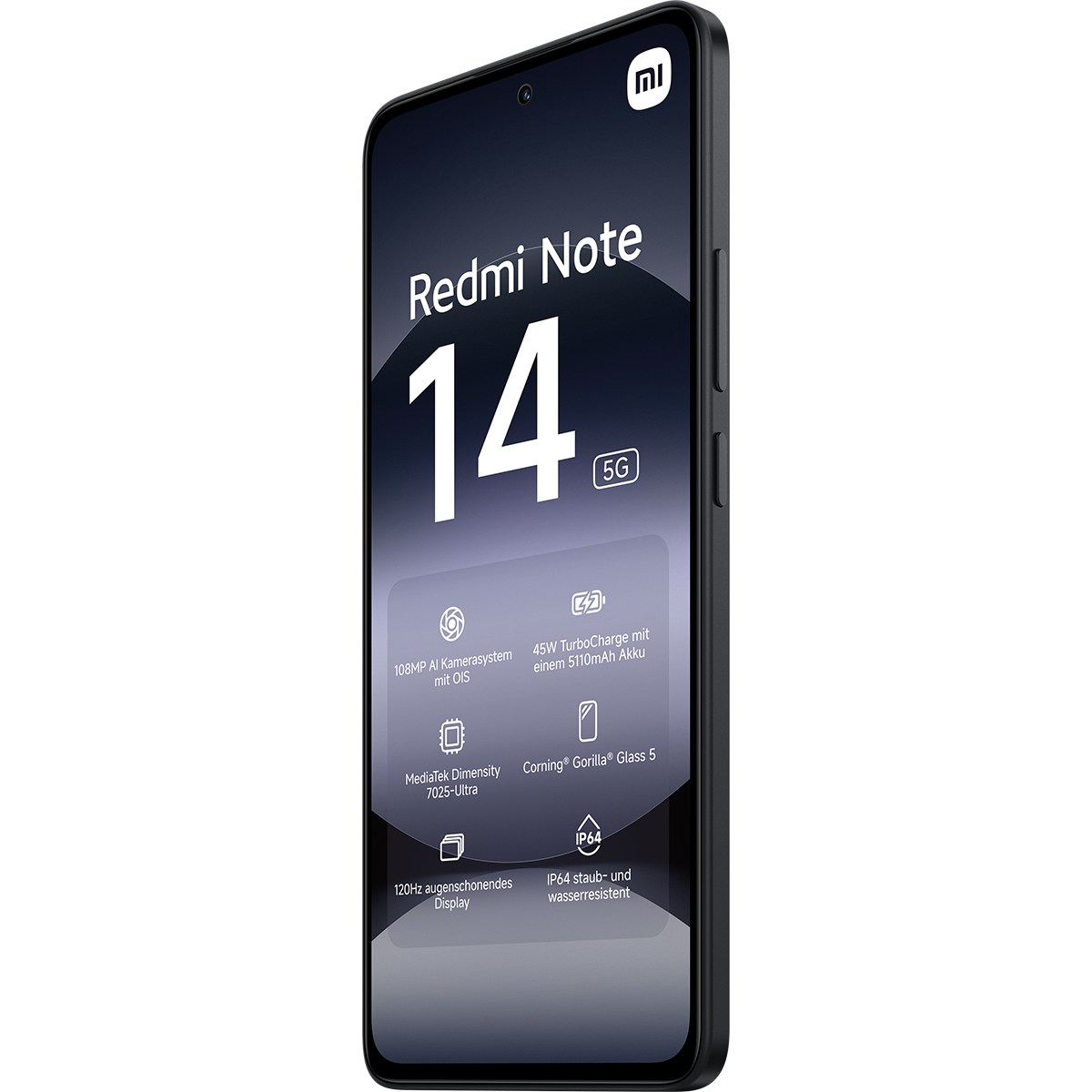 Xiaomi Redmi Note 14 5G 6GB/128GB, black (EU)