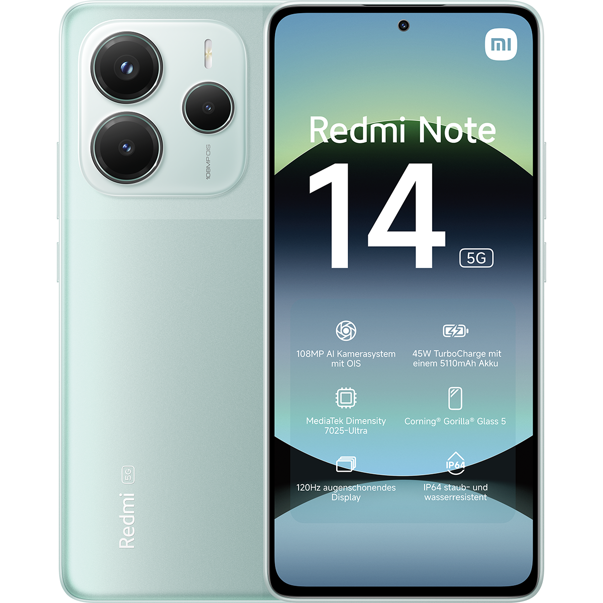 Xiaomi Redmi Note 14 5G 6GB/128GB, green (EU)