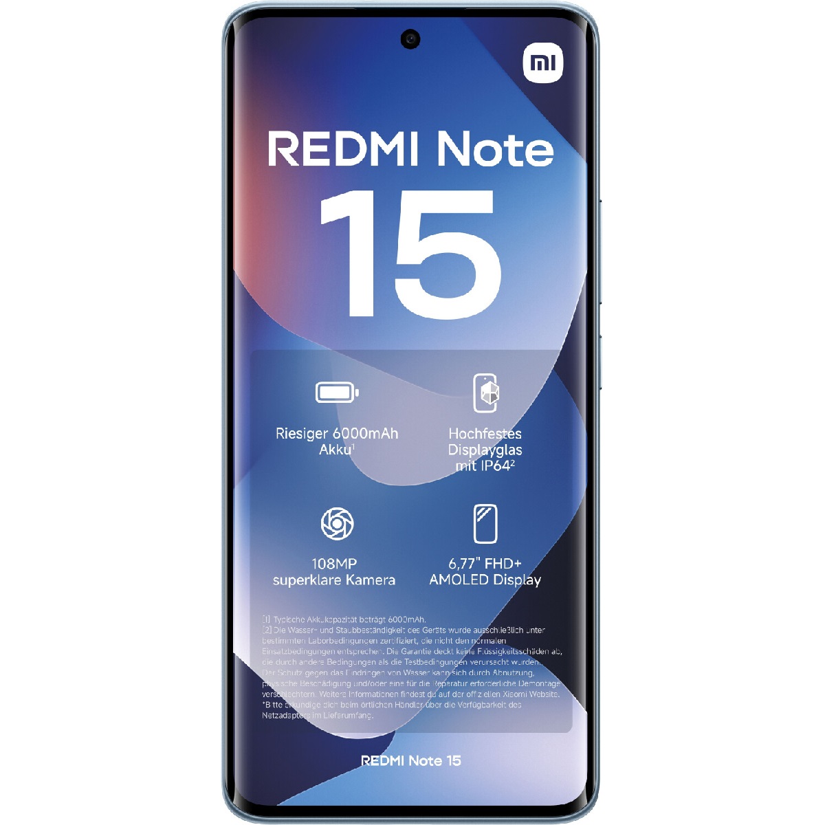 Xiaomi Redmi Note 15 6GB/128GB, blue (EU)