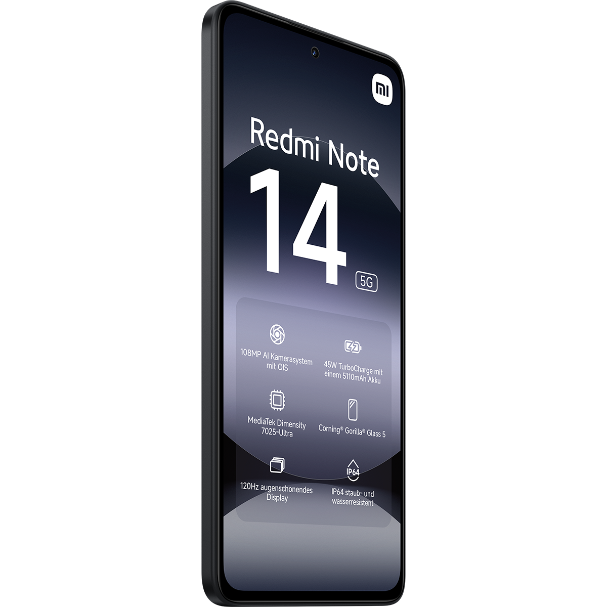 Xiaomi Redmi Note 14 5G 6GB/128GB, black (EU)