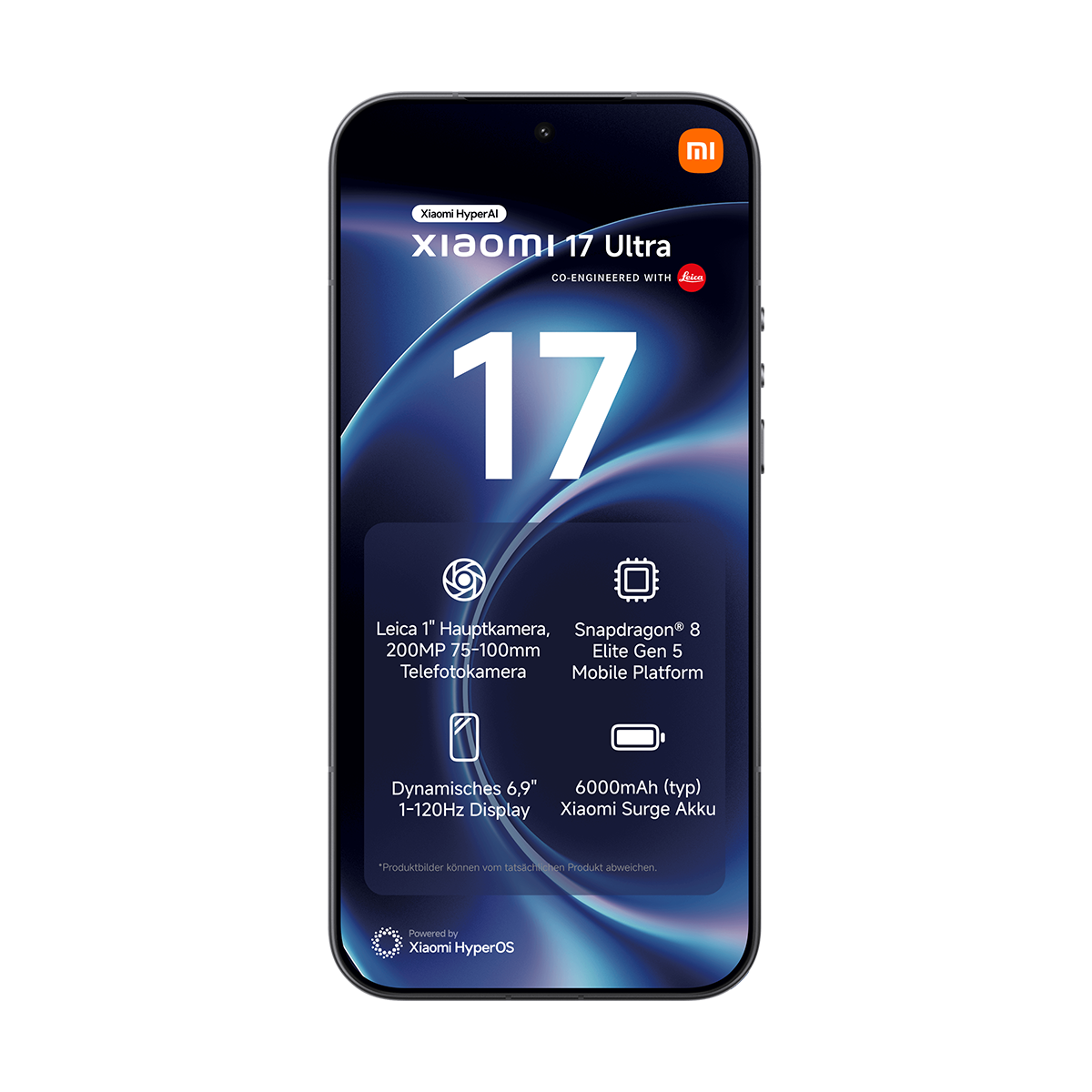 Xiaomi 17 Ultra 5G 16GB/512GB, black (EU)